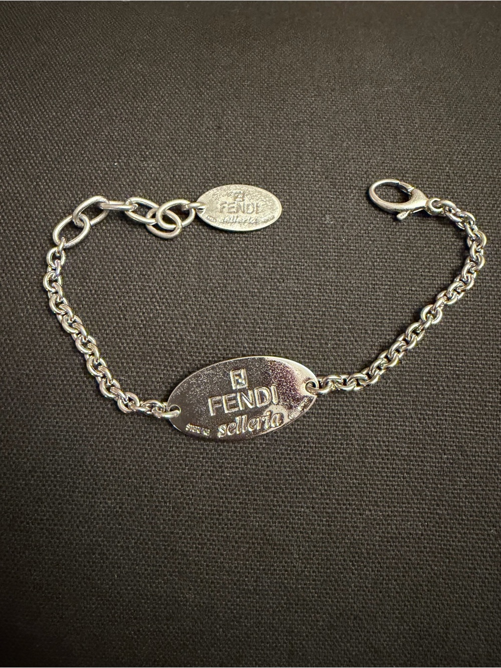 Fendi Selera Sterling Silver Bracelet